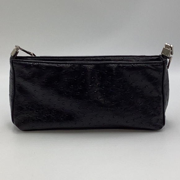 Vintage Black Mondani NewYork Handbag w chain strap - Picture 5 of 7